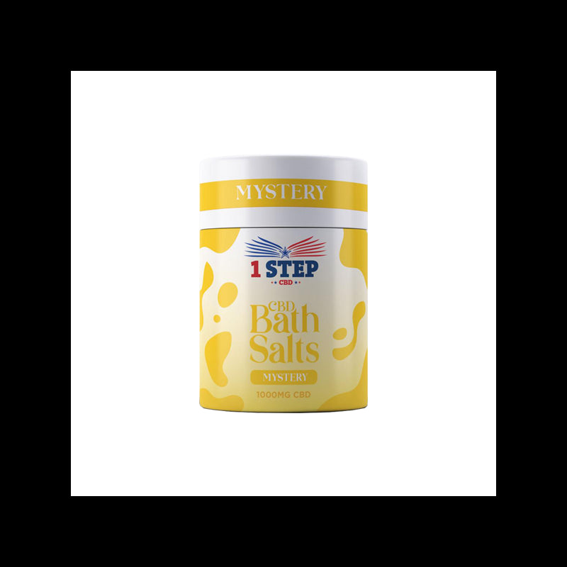 1 Step CBD 1000mg CBD Bath Salts - 500g (BUY 1 GET 1 FREE)
