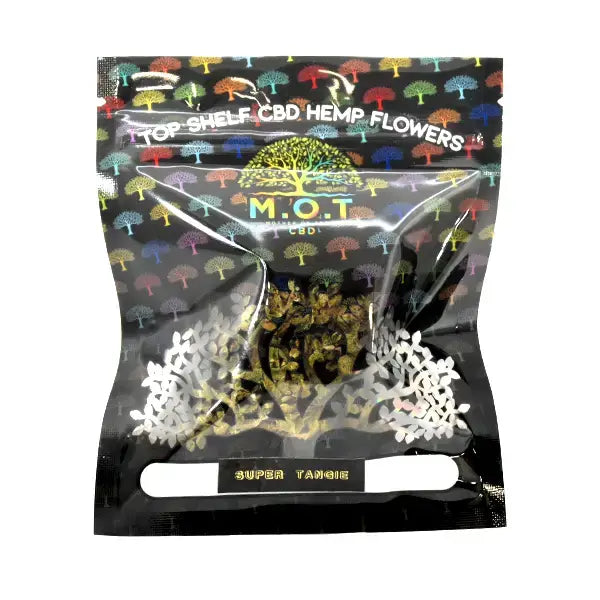 CBD Office - Mother of Trees Top Shelf CBD Hemp Flower Super Tangie