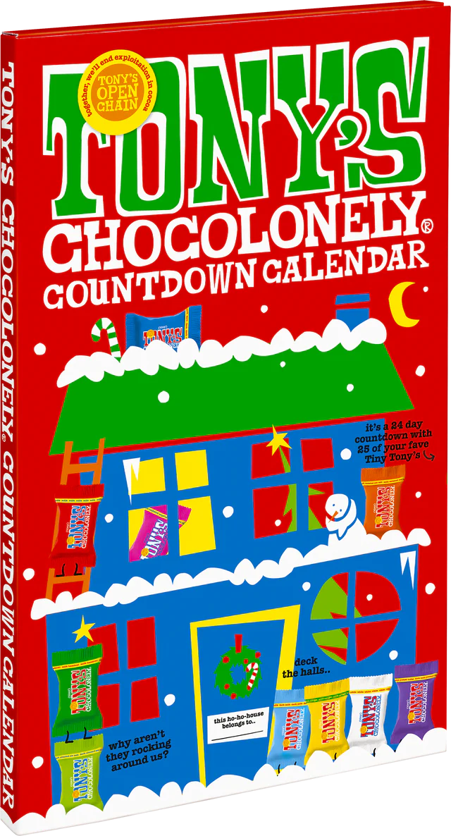 BIG Tony's Chocolonely Countdown Advent Calendar  225g