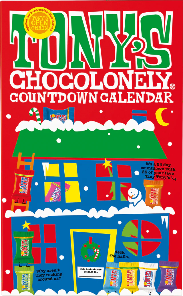 BIG Tony's Chocolonely Countdown Advent Calendar  225g