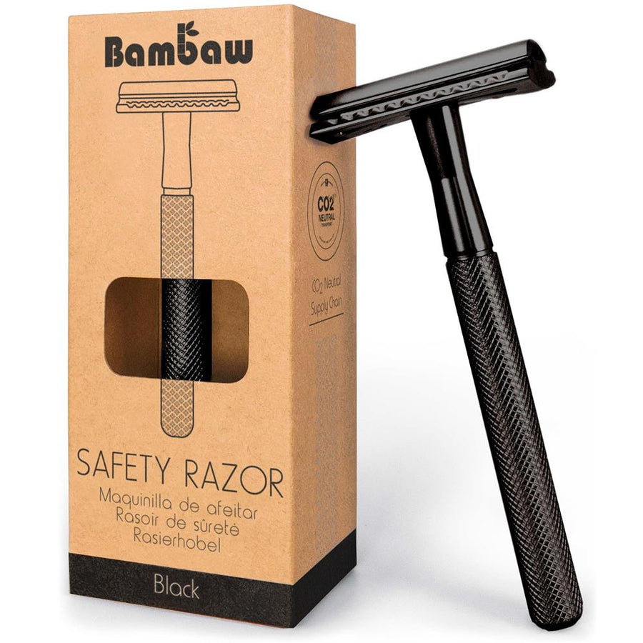 Bambaw | Metal safety razor | Black