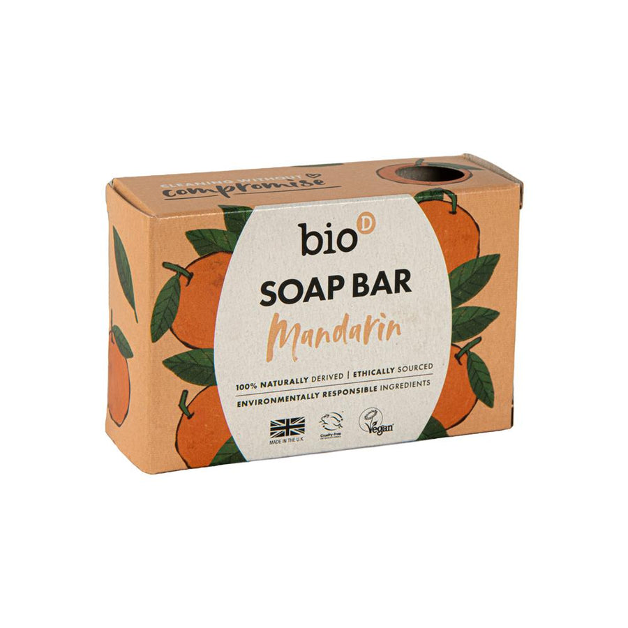 Bio-D Mandarin Boxed Bar Soap 90g