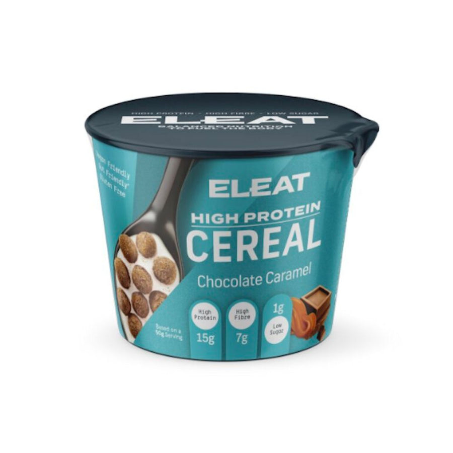 Chocolate Caramel High Protein Cereal Single Serve - 50g Pot