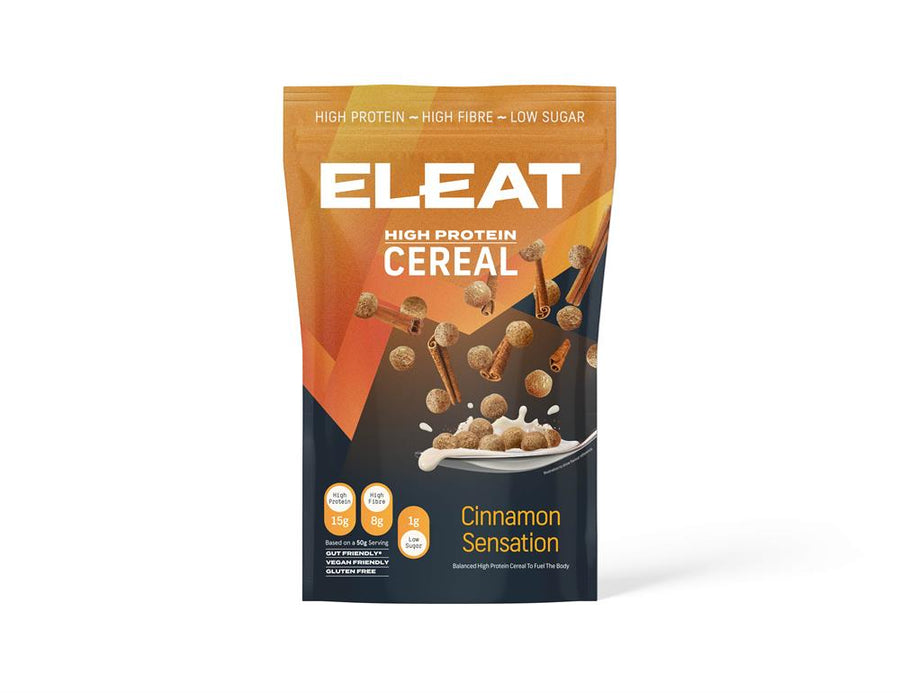 ELEAT Cinnamon Sensation High Protein Cereal - 250g Pouch