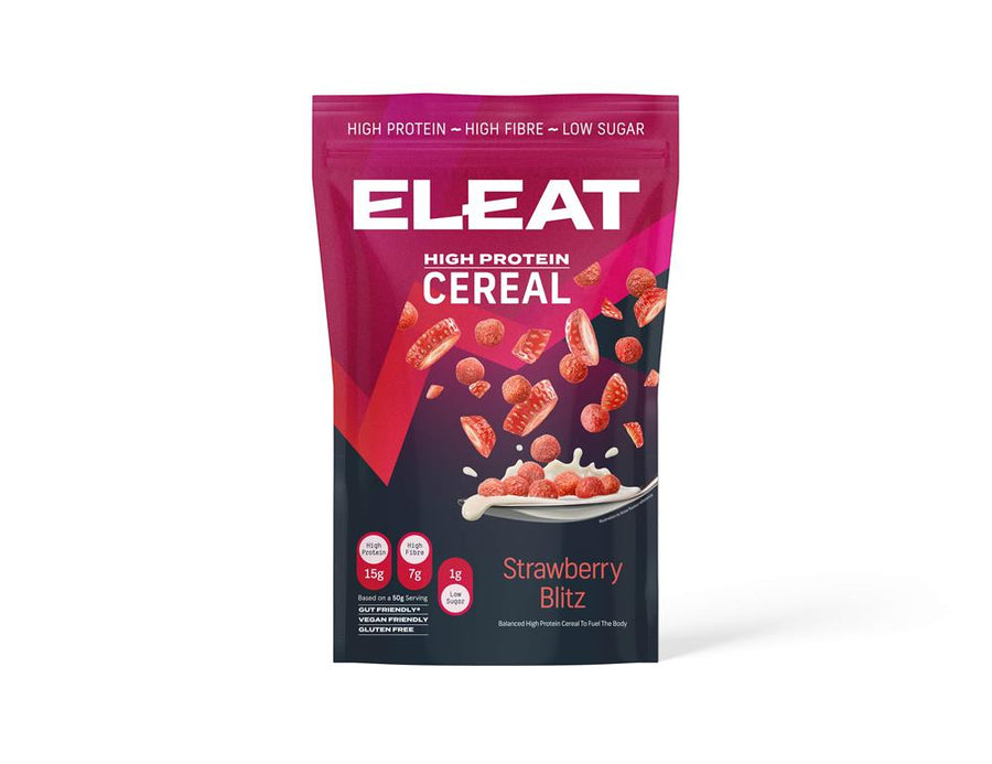 ELEAT Strawberry Blitz High Protein Cereal - 250g Pouch
