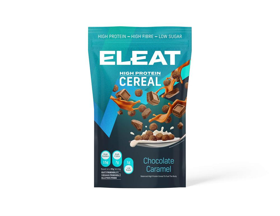 ELEAT Chocolate Caramel High Protein Cereal - 250g Pouch
