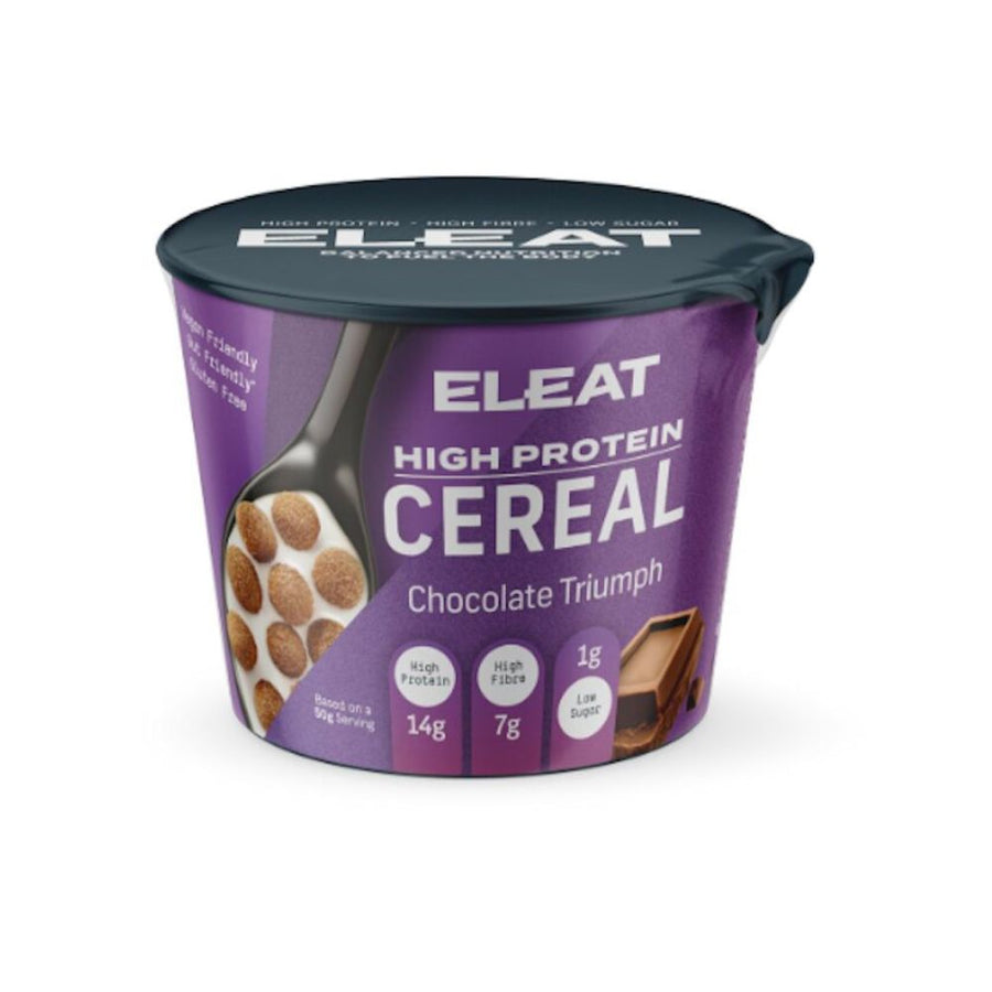 ELEAT Chocolate Triumph High Protein Cereal - 50g Pot