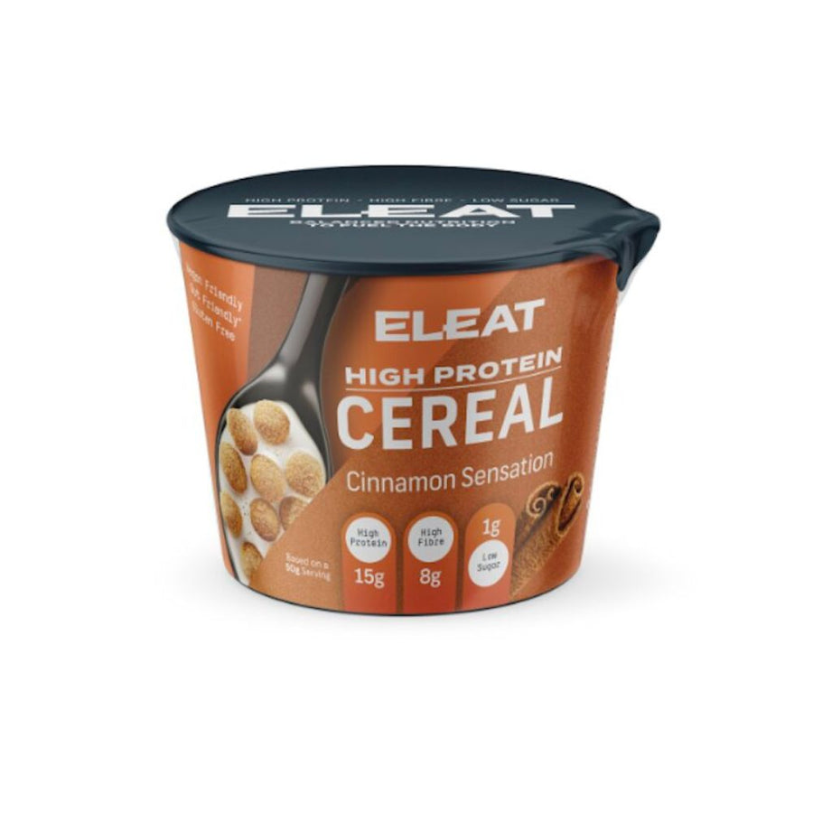 Cinnamon Sensation High Protein Cereal Single Serve - 50g Pot