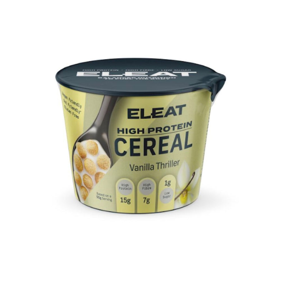 ELEAT Vanilla Thriller High Protein Cereal Single Serve - 50g Pot