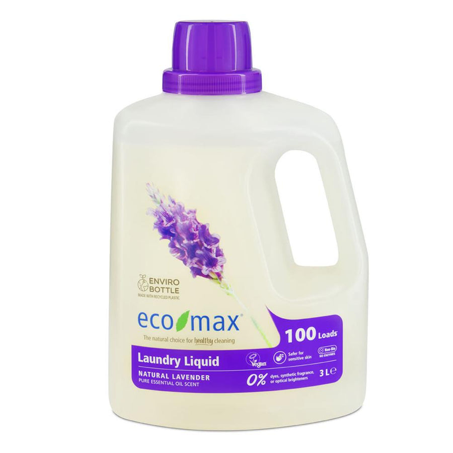 Eco-Max Laundry Detergent Lavender 3L (100Washes)