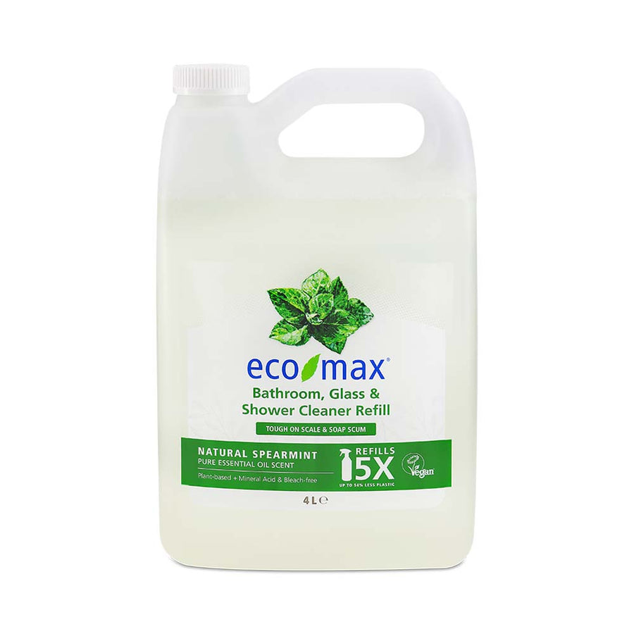 Eco-Max Bathroom Glass & Shower Cleaner Spearmint 4L