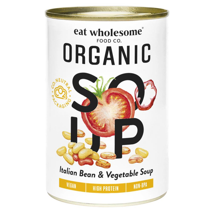 Organic Tuscan Bean & Vegetable Soup 400g