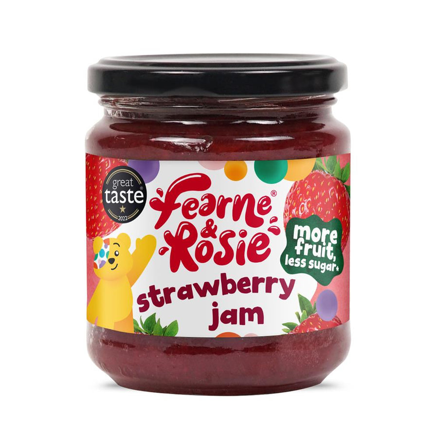Fearne & Rosie Reduced Sugar Strawberry Jam 310g