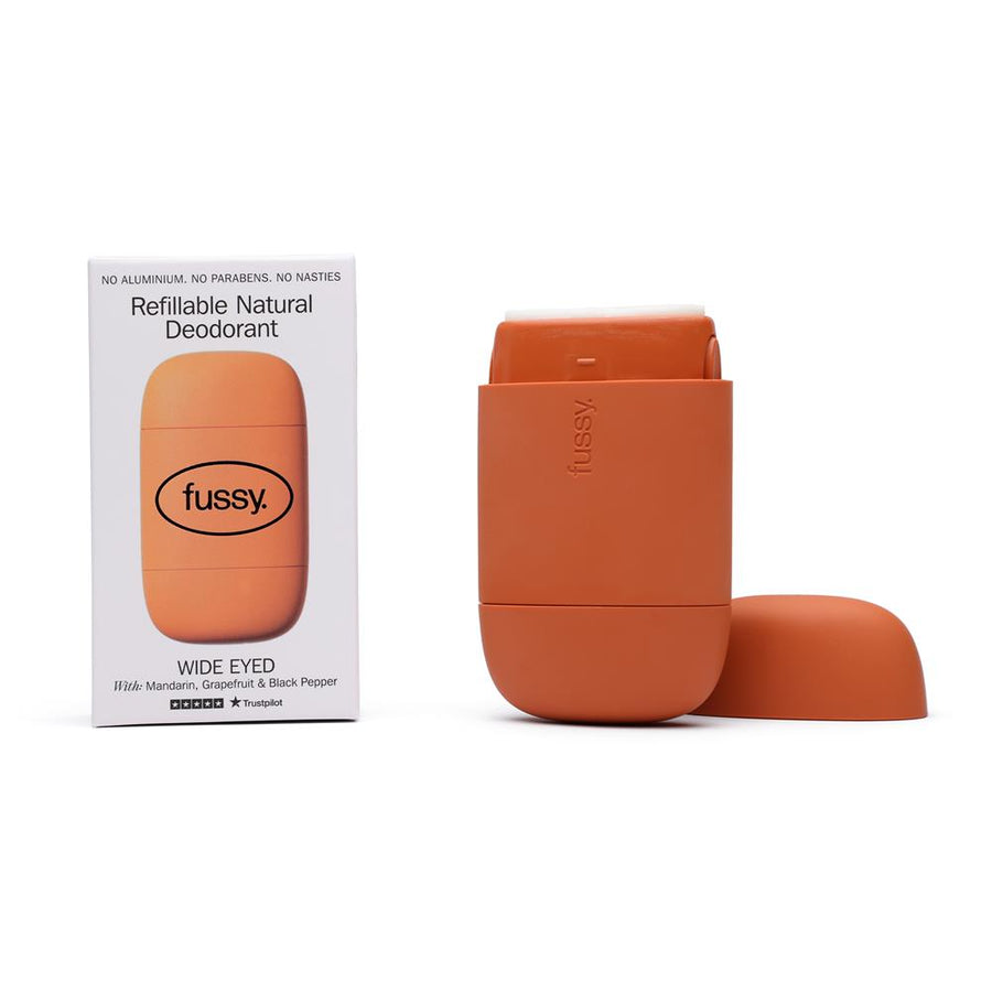 Fussy Refillable Natural Deodorant Wide Eyed 40g