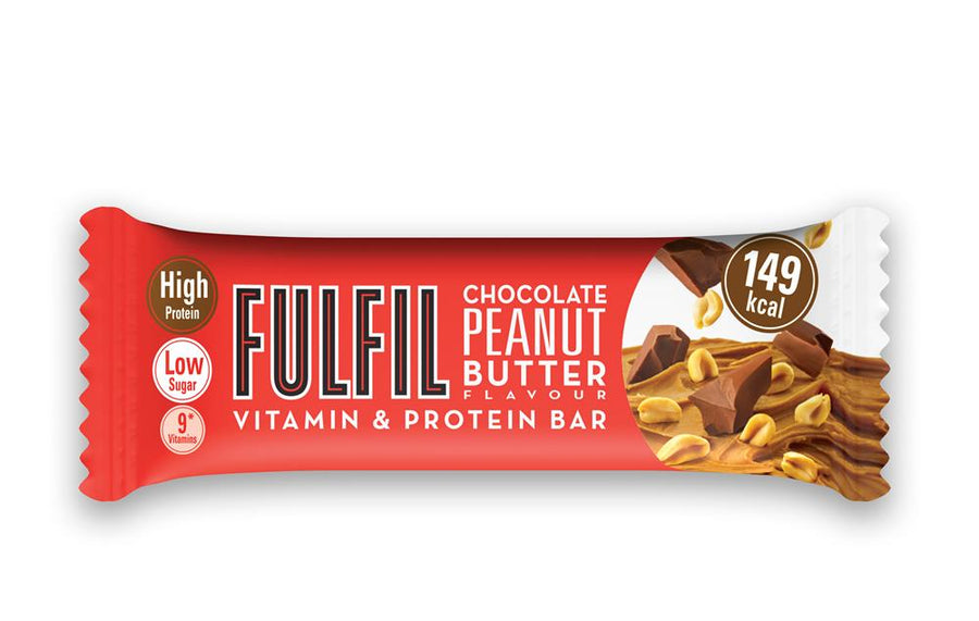 Vitamin and Protein Chocolate Peanut Butter Bar 40g -  NON HFSS