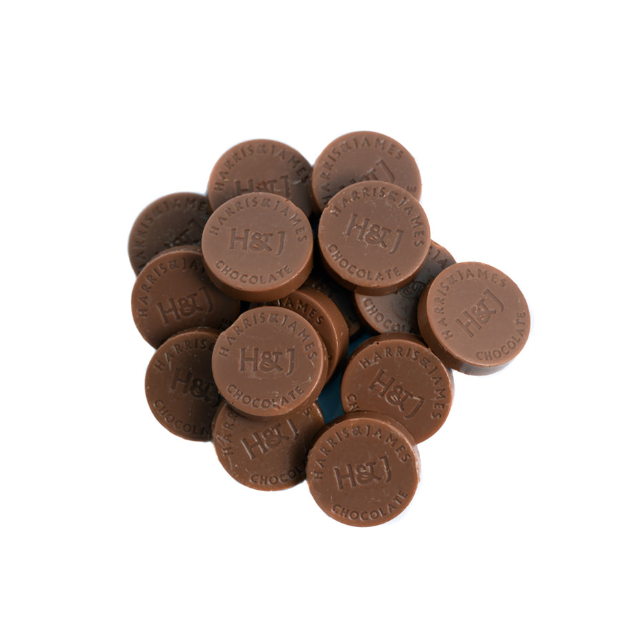 Bulk Dark Chocolate Buttons 2500g