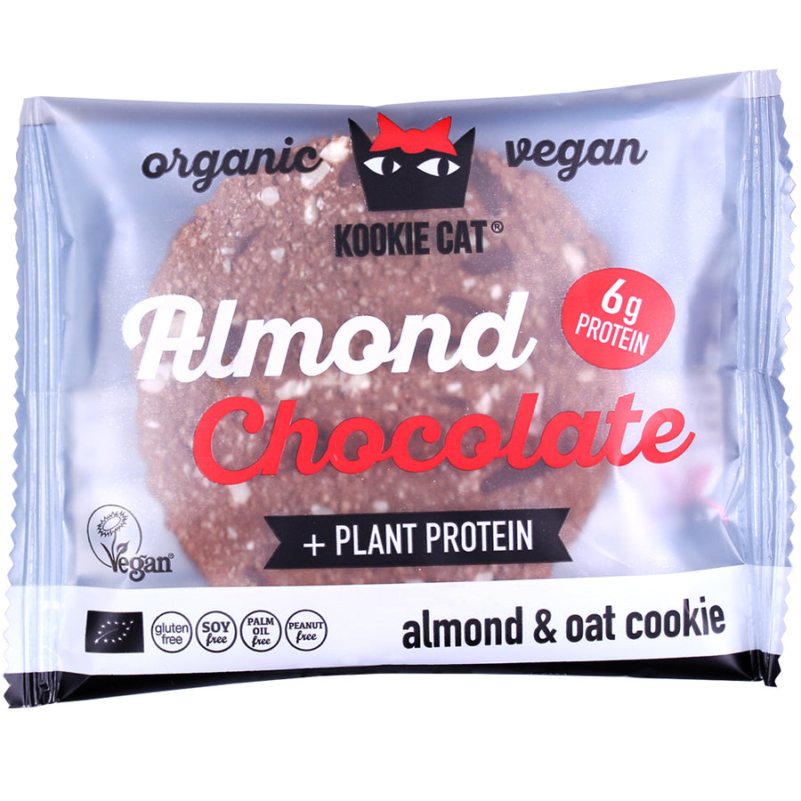 Protein Dark Chocolate Cookie 50g - Vegan Gluten Free Organic