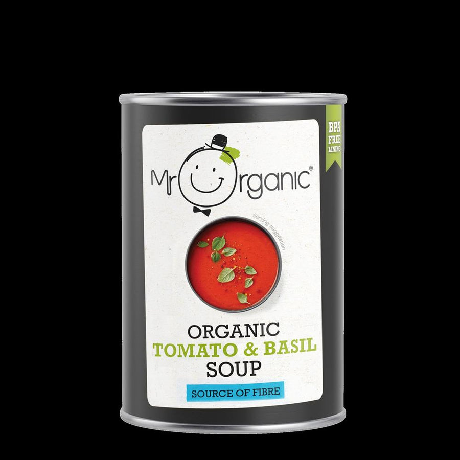 Mr Organic Tomato & Basil Soup 400g