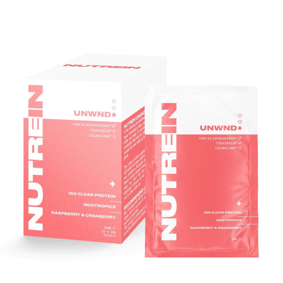 Nutrein UNWND High-Quality Clear Plant Based Protein 1 Box
