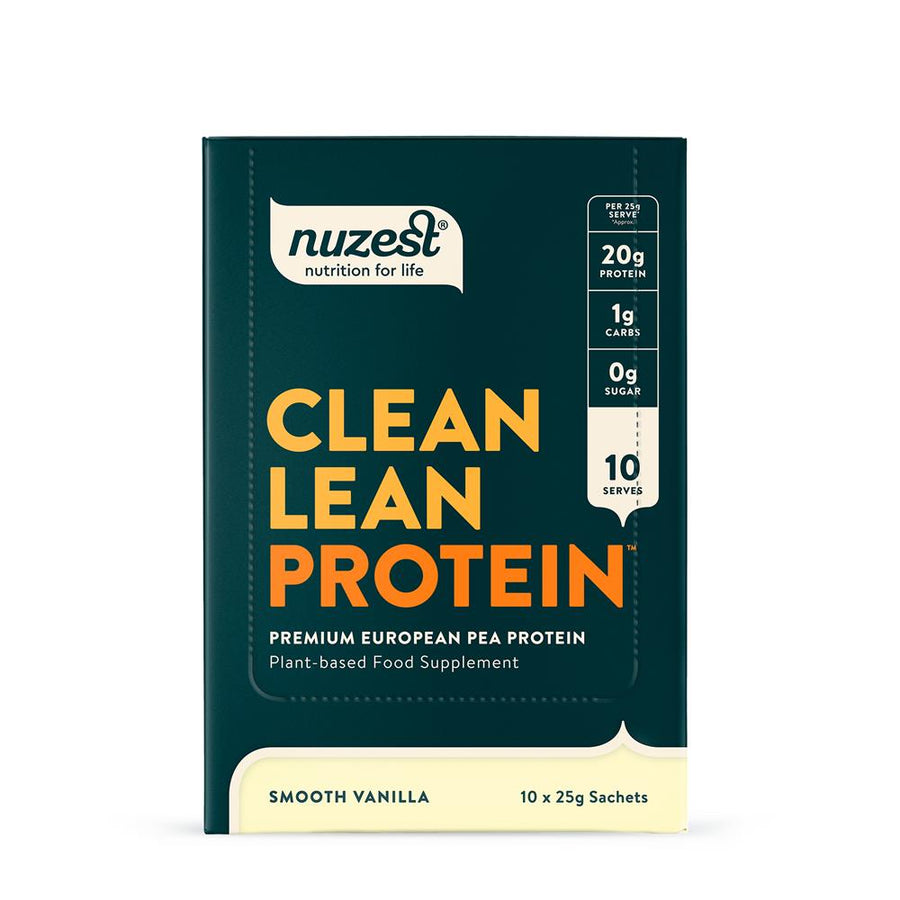 Clean Lean Protein 10x25g Sachets Box Smooth Vanilla