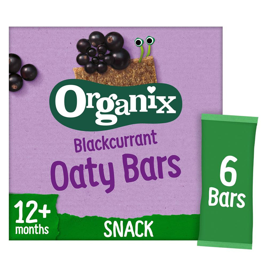 Blackcurrant Organic Soft Oat Snack Bars Multipack (6x23g)
