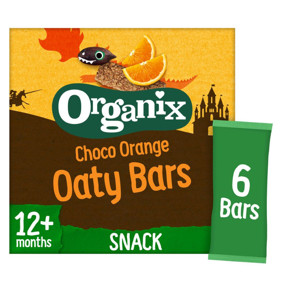 Organix Banana Organic Soft Oat Snack Bars Multipack (6x23g)