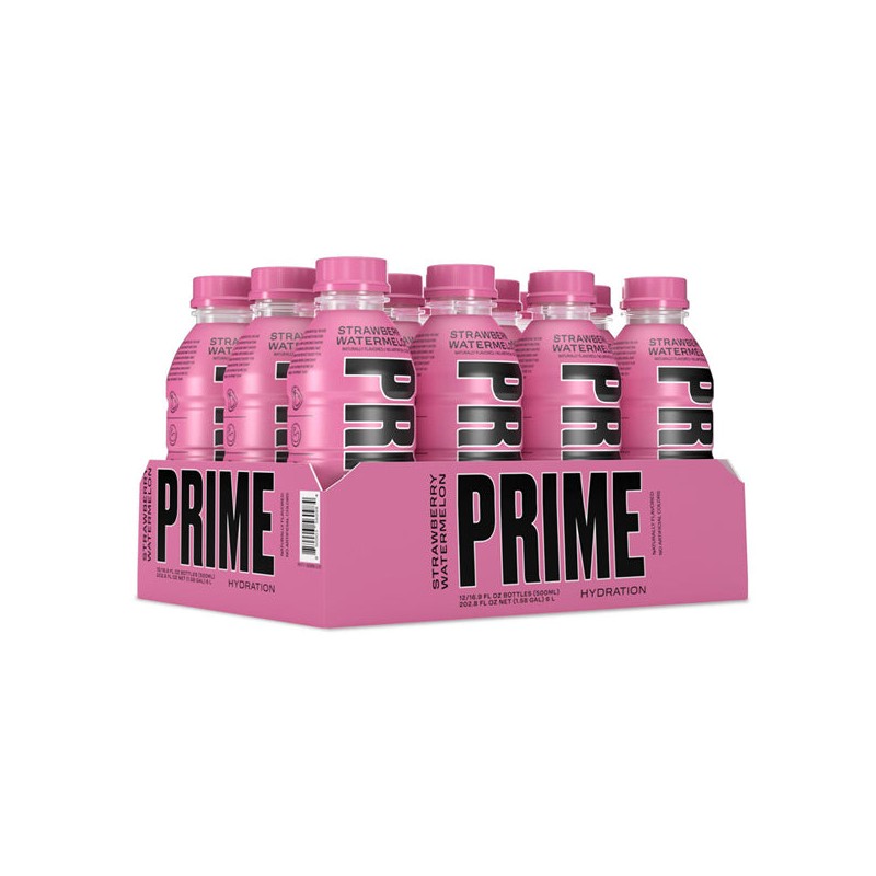 PRIME Hydration USA Strawberry Watermelon Sports Drink 500ml