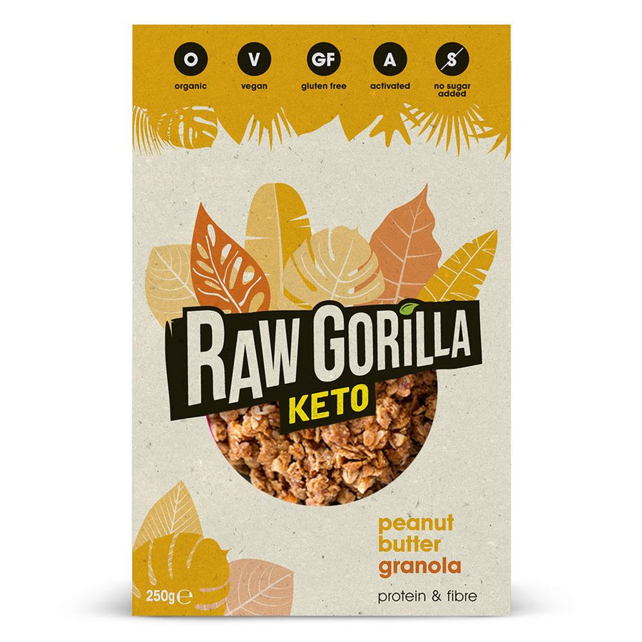 Raw Gorilla KETO Peanut Butter Granola 250g