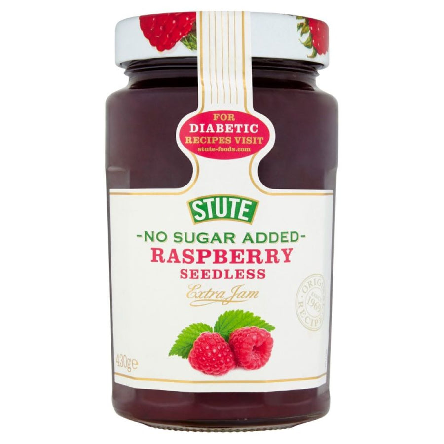 No Sugar Added Raspberry Seedless Jam 430g