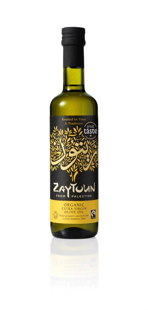 Organic Extra Virgin Olive Oil from Palestine 250ml