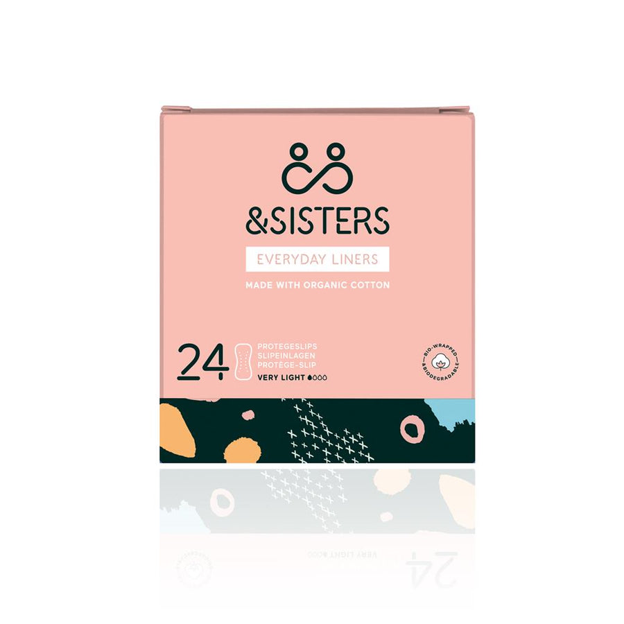 &Sisters Very Light Everyday Liners - 24 Pack