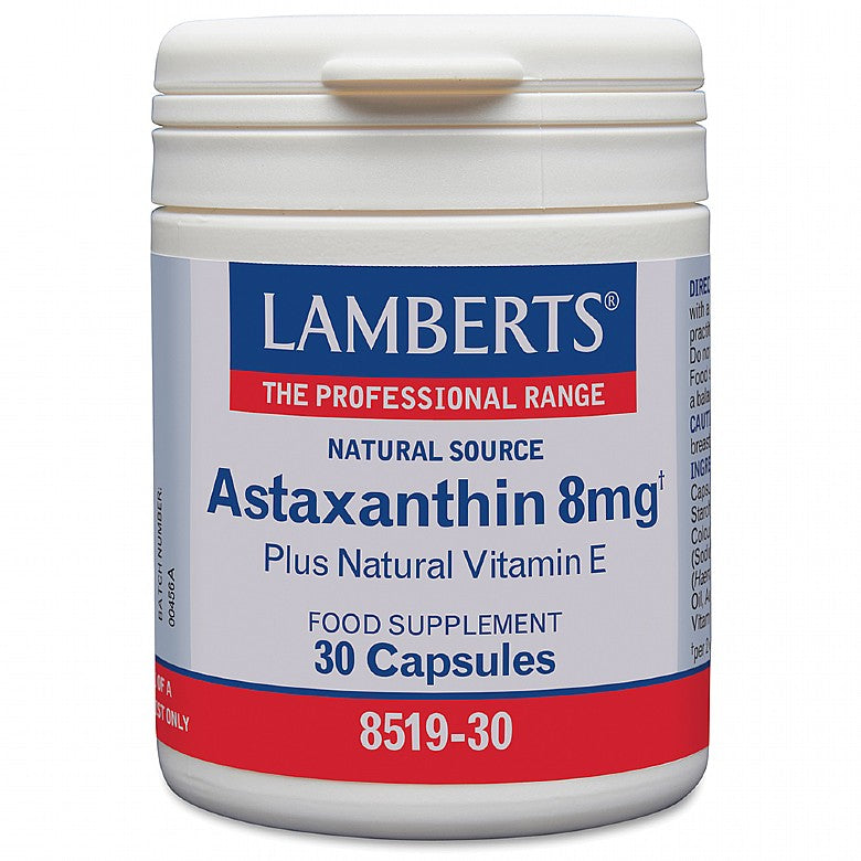 Lamberts Astaxanthin 8mg 30 Capsules