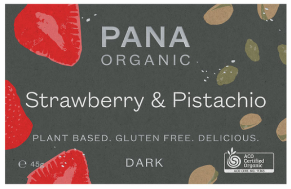 Pana Chocolate Strawberry & Pistachio 45g - Pack of 3