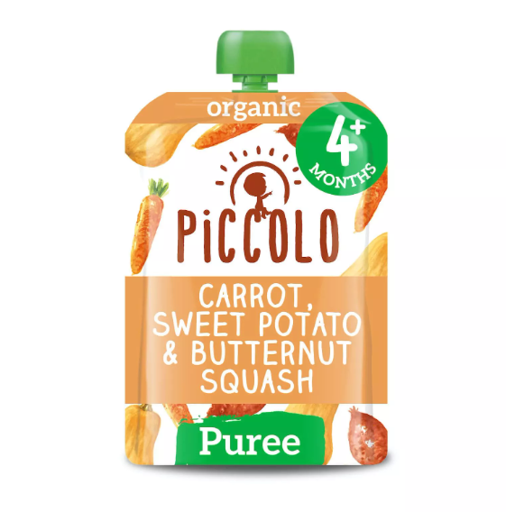 Piccolo Carrot, Squash & Sweet Potato with Parsley 100g - Pack of 7