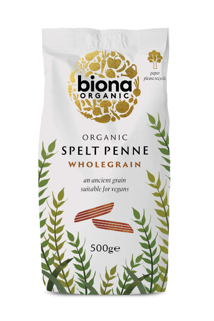 Biona Organic Wholegrain Spelt Penne 500g