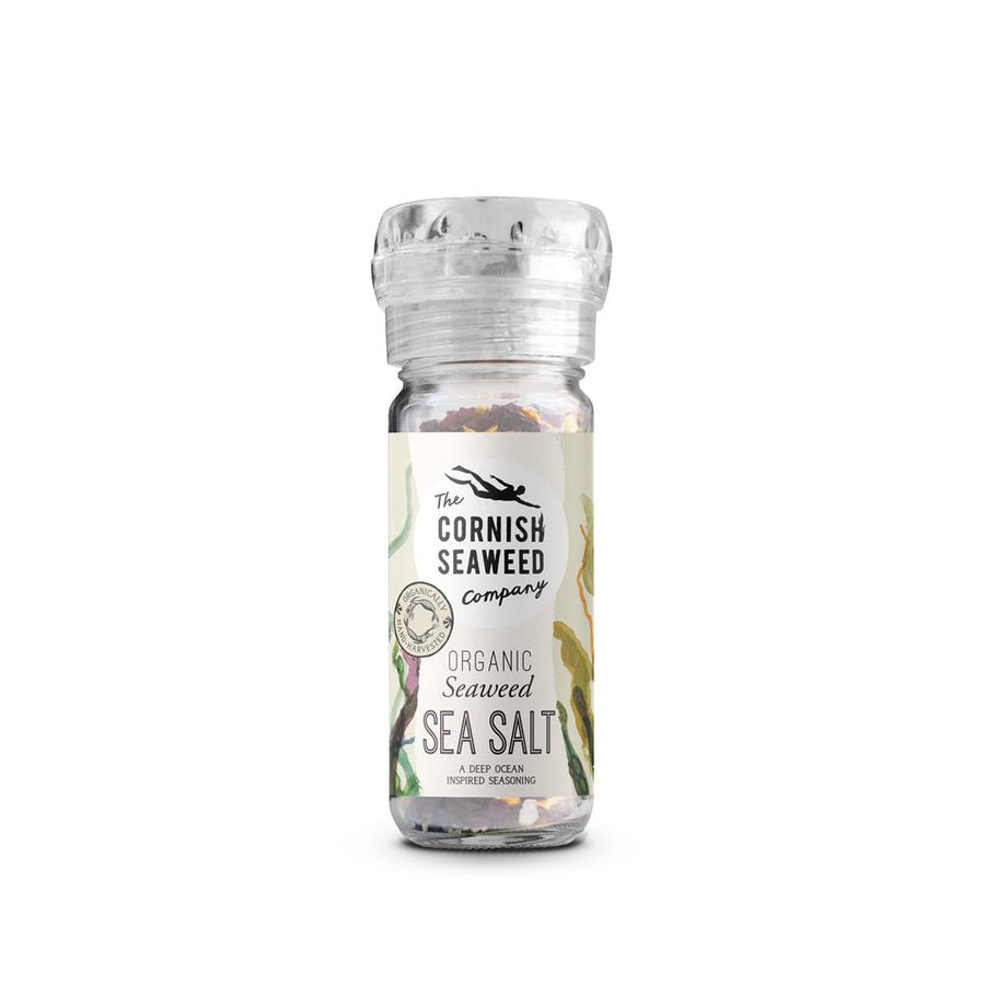 The Cornish Seaweed Company Seaweed Sea Salt Grinder 100g