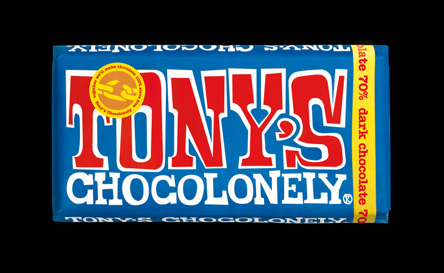 Tony's Chocolonely 70% Extra Dark Chocolate 180g