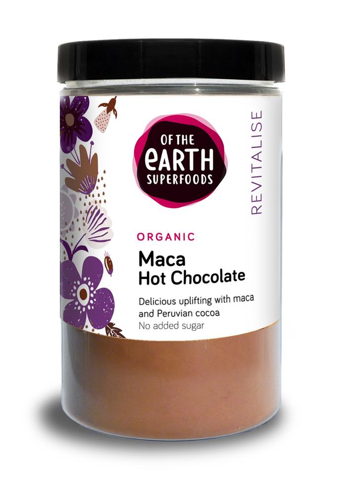 Of The Earth Superfoods Organic Hot Chocolate with Maca 180g