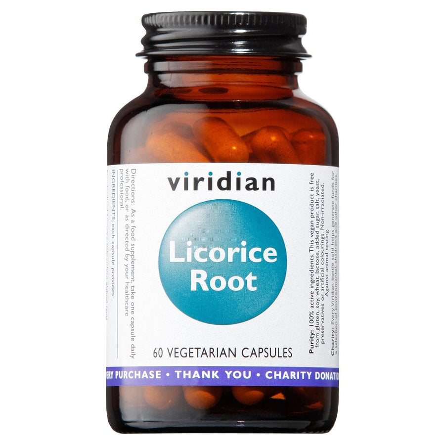 Viridian Licorice Root 60 Capsules