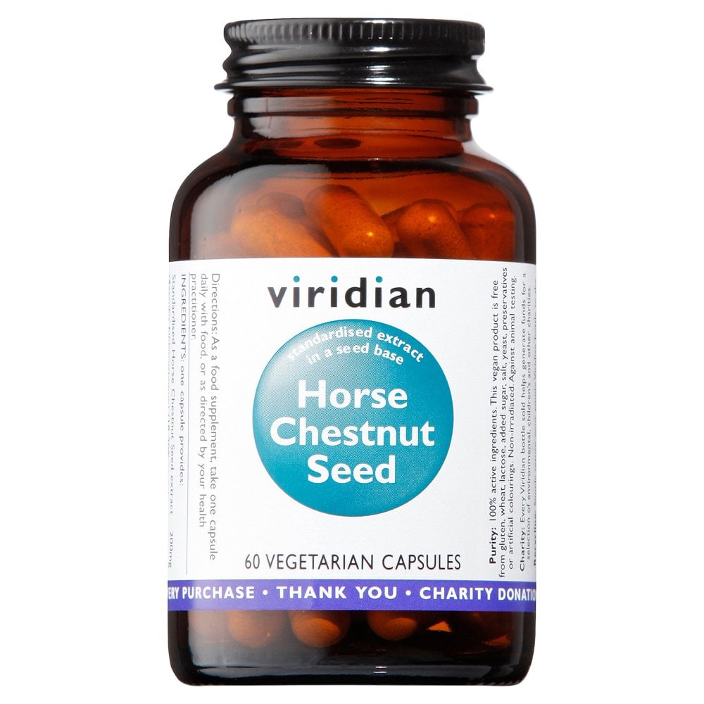Viridian Horse Chestnut Seed 60 Capsules