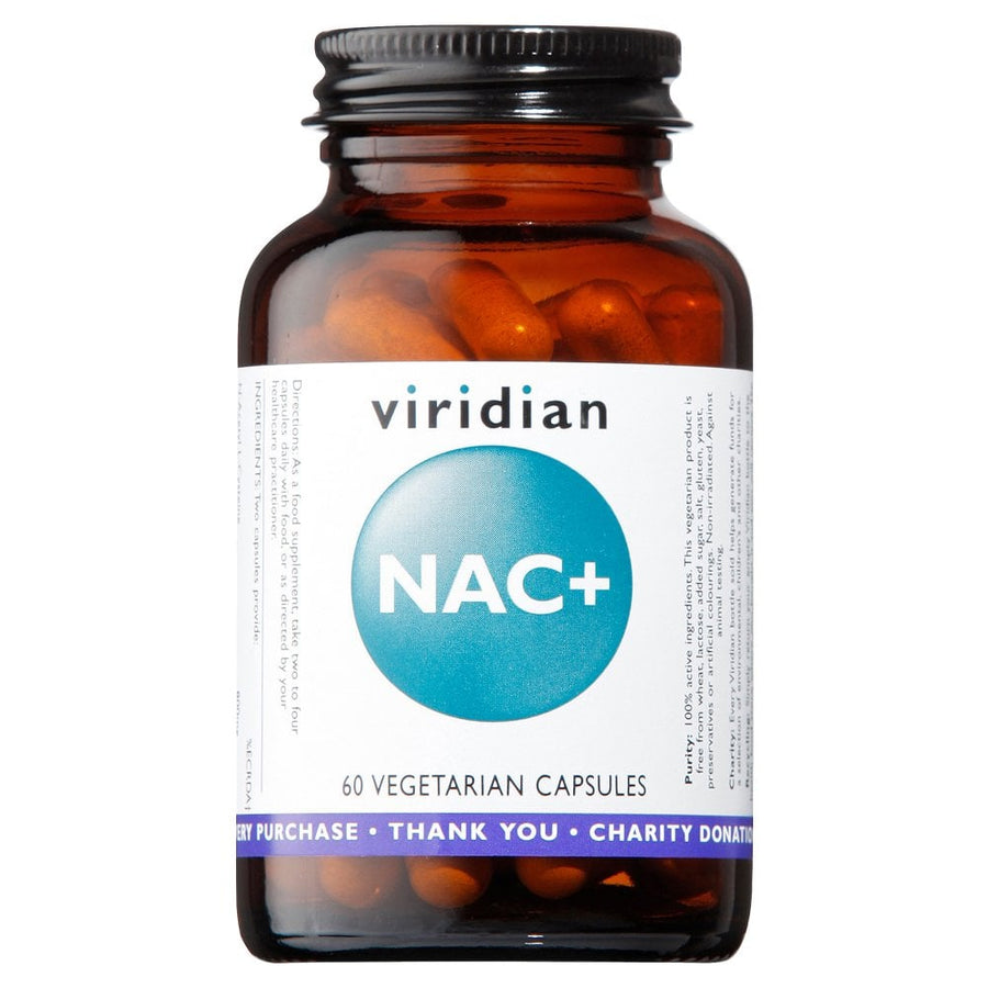Viridian NAC+ 60 Capsules