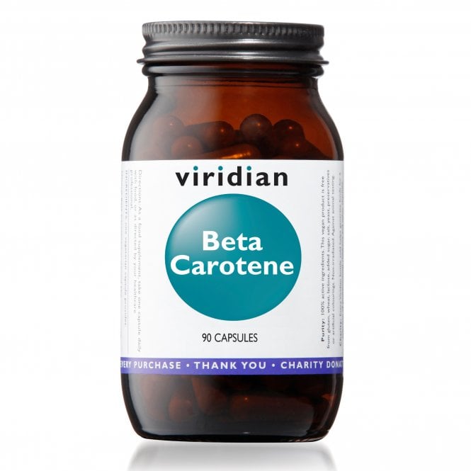 Viridian Beta Carotene Complex 15mg 90 Capsules