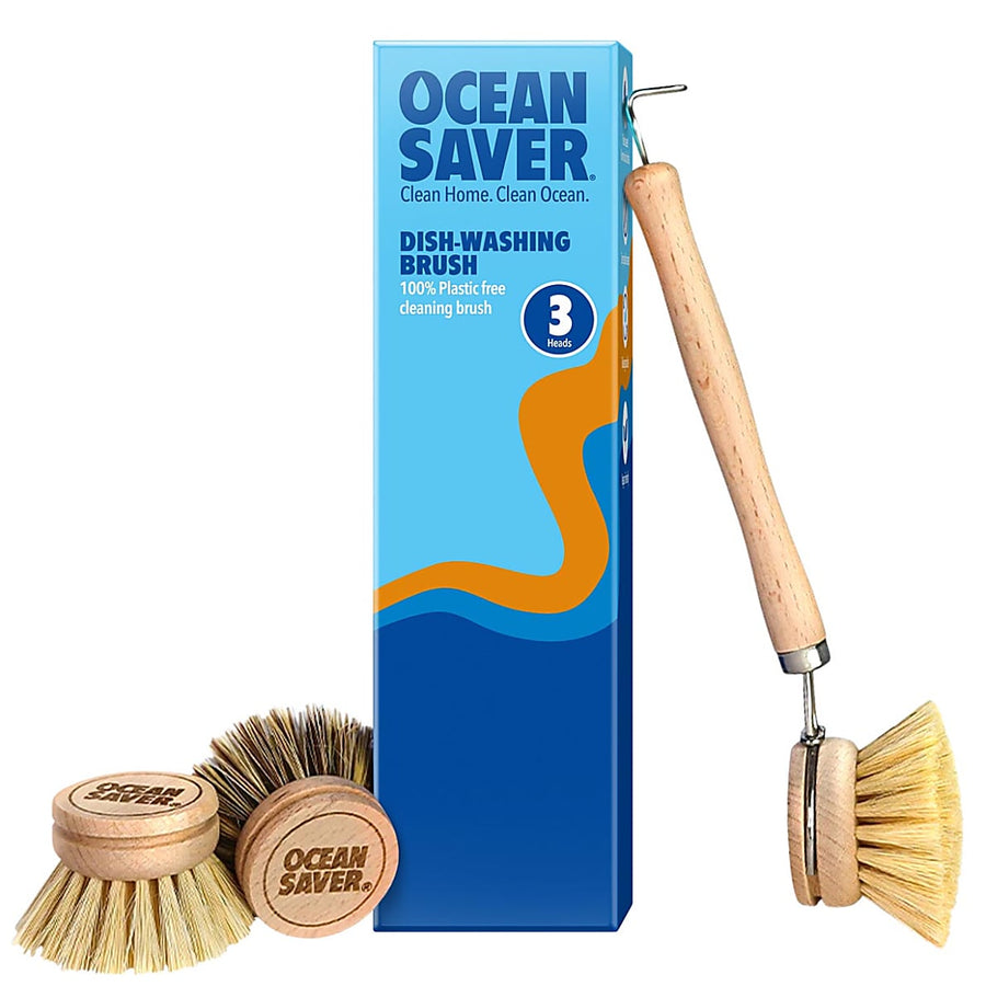Ocean Saver - Wooden Dishbrushes - 3 Pack