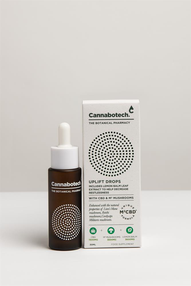 Cannabotech Uplift Mushroom & CBD Drops 30ml