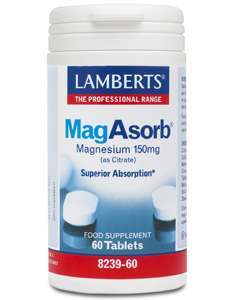 Lamberts MagAsorb 60 Tablets