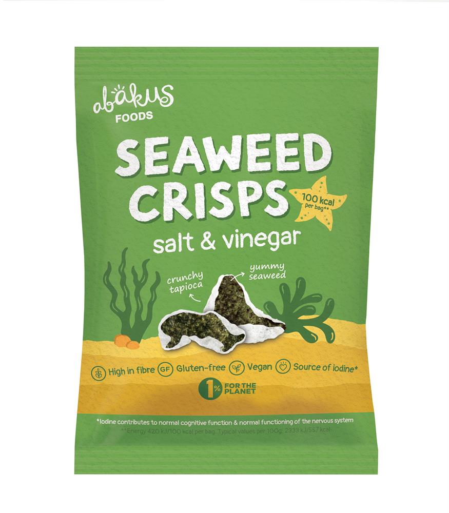 Seaweed Crisps Salt & Vinegar 18g
