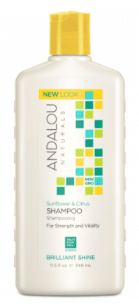 Andalou Naturals Sunflower & Citrus Brilliant Shine Shampoo 340ml