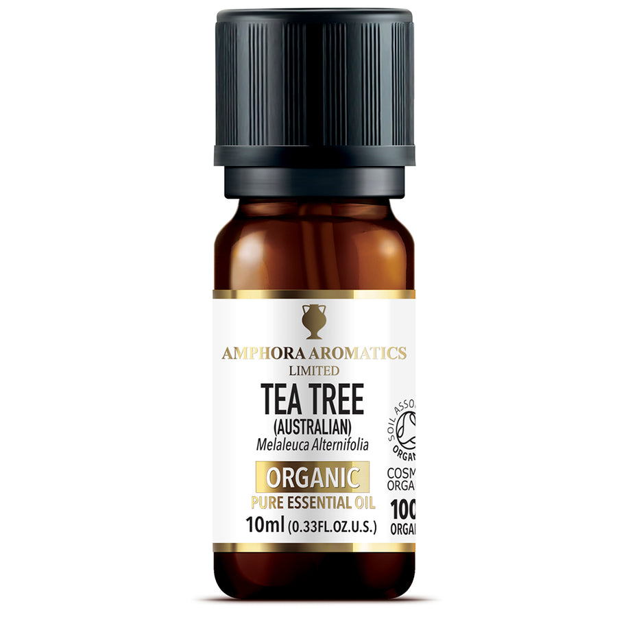 Amphora Aromatics Tea Tree Organic Essential Oil 10ml