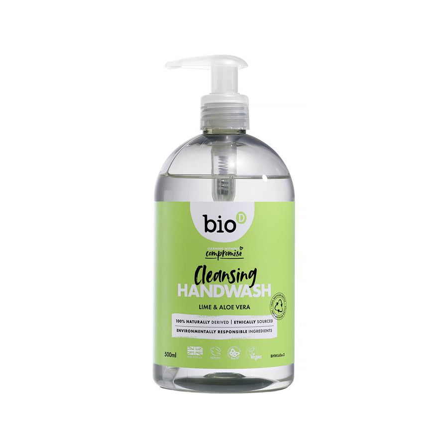 Bio-D Anti Bacterial Hand Wash with Lime & Aloe Vera 500ml