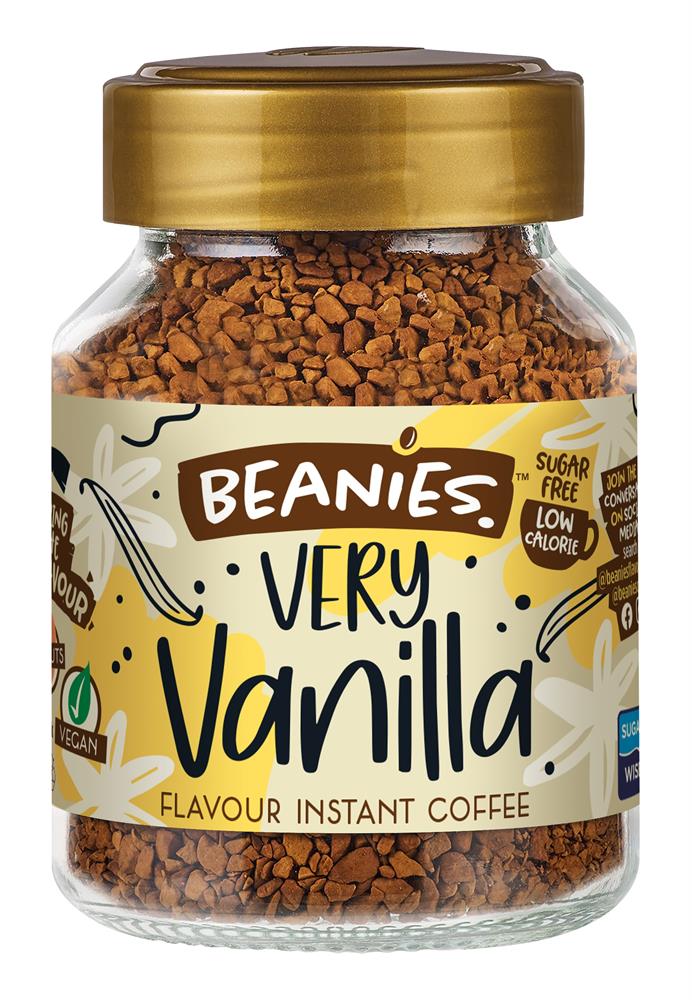Beanies Very Vanilla Instant Coffee 50g